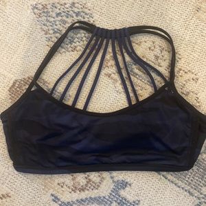 Lululemon strappy Camo sports bra